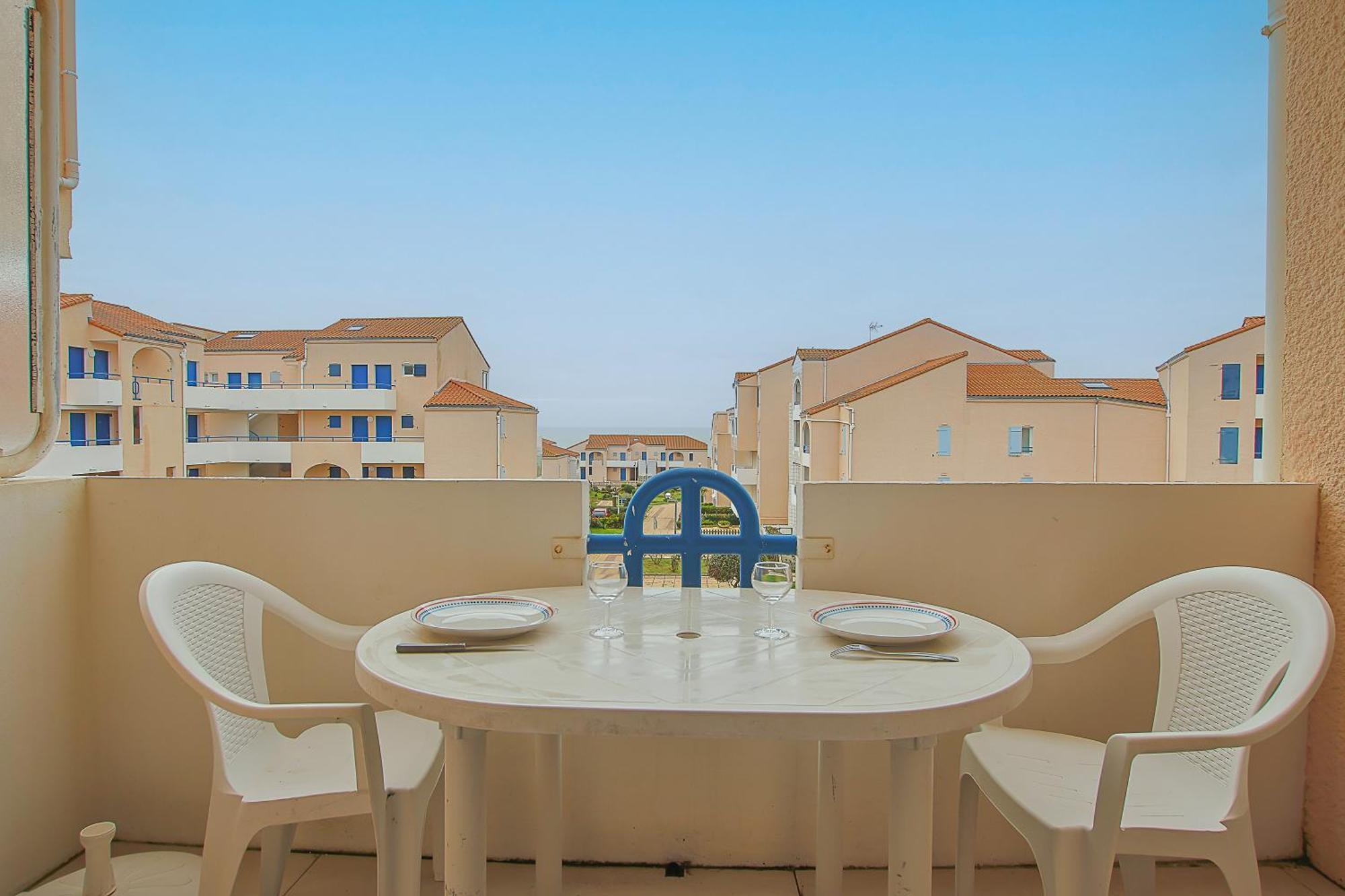 Vue - Balcon - Parking Apartment Les Sables-dʼOlonne